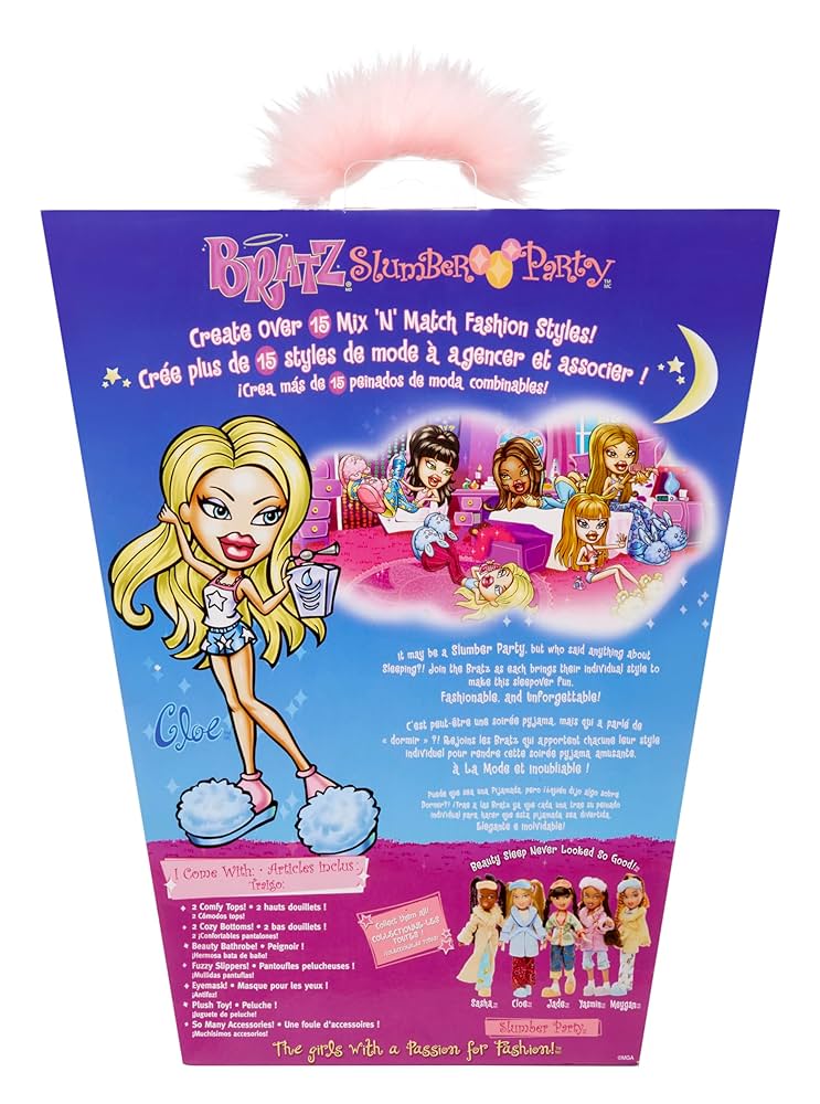 Amazon.co.jp: Bratz Slumber Party - Cloe Fashion Doll - With